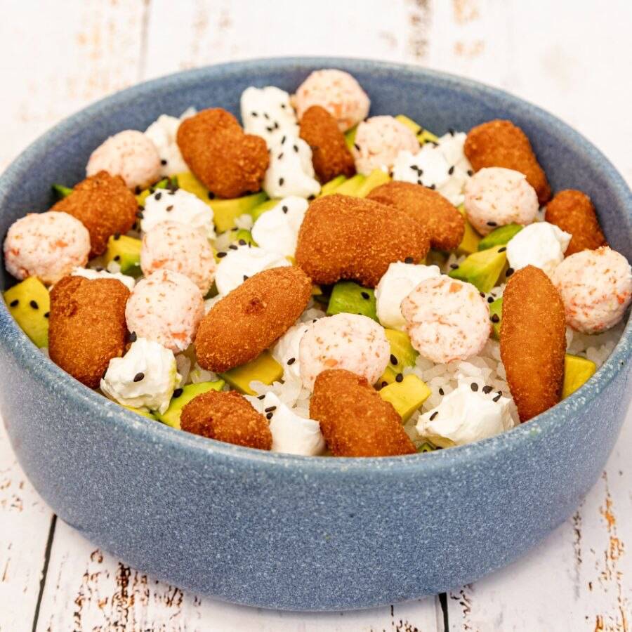 Bowl de Surimi Empanizado