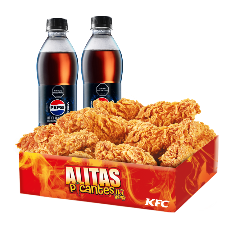9 Alitas Picantes Gaseosa