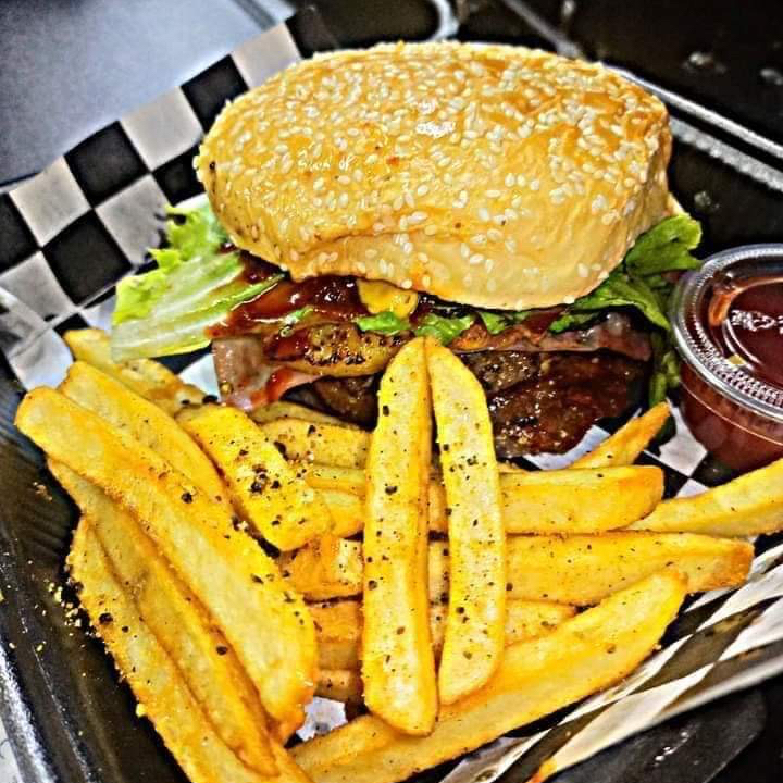 hamburguesa running especial con papas