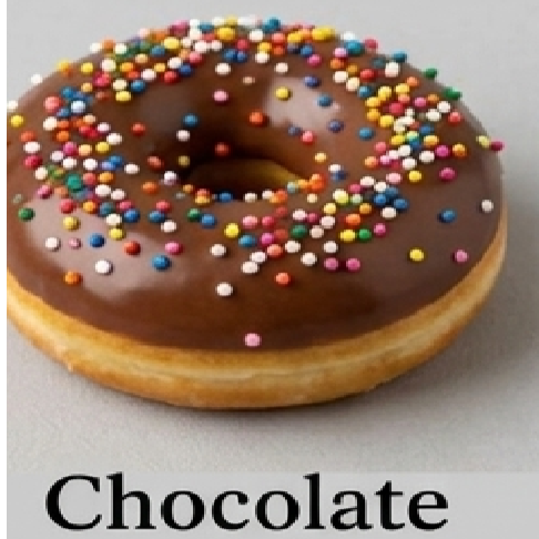 MINI DONITAS INFANTIL CHISPAS Y CHOCOLATE