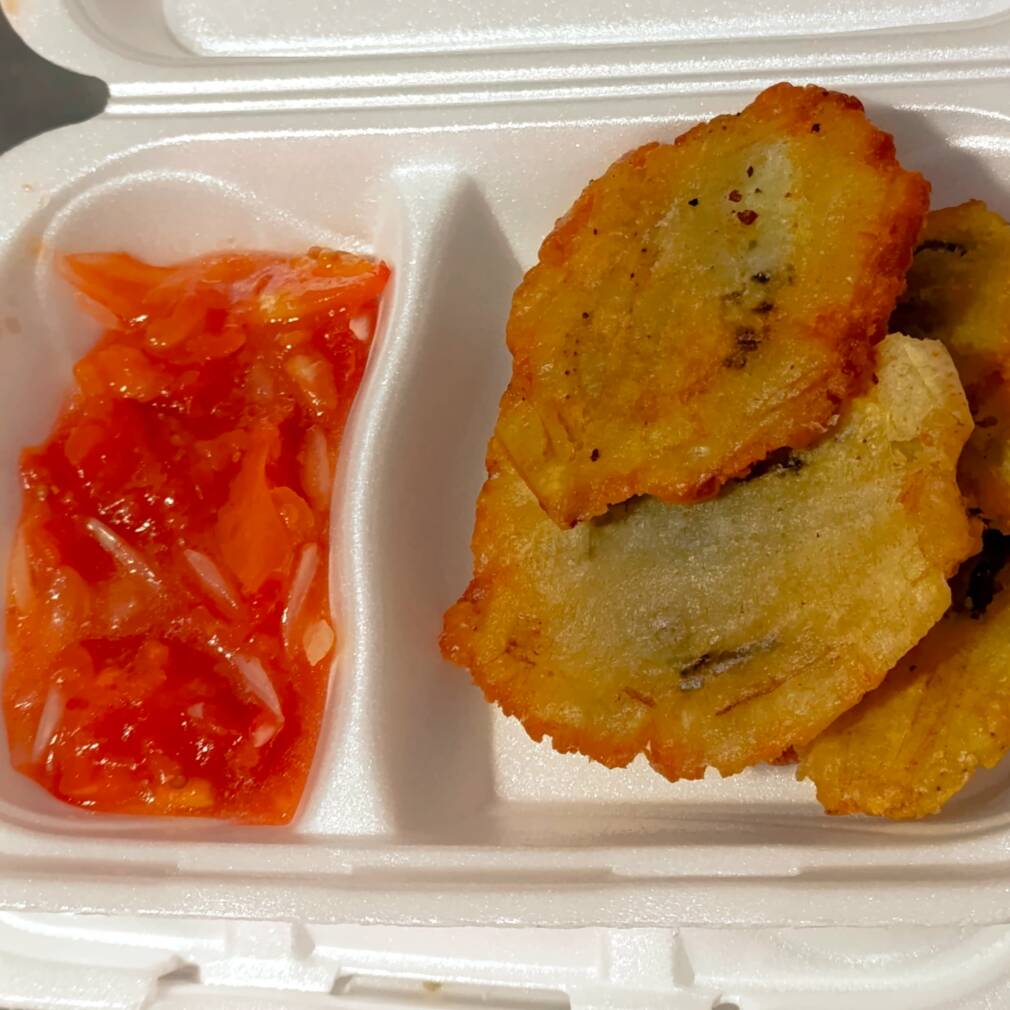 Patacones con ahogados
