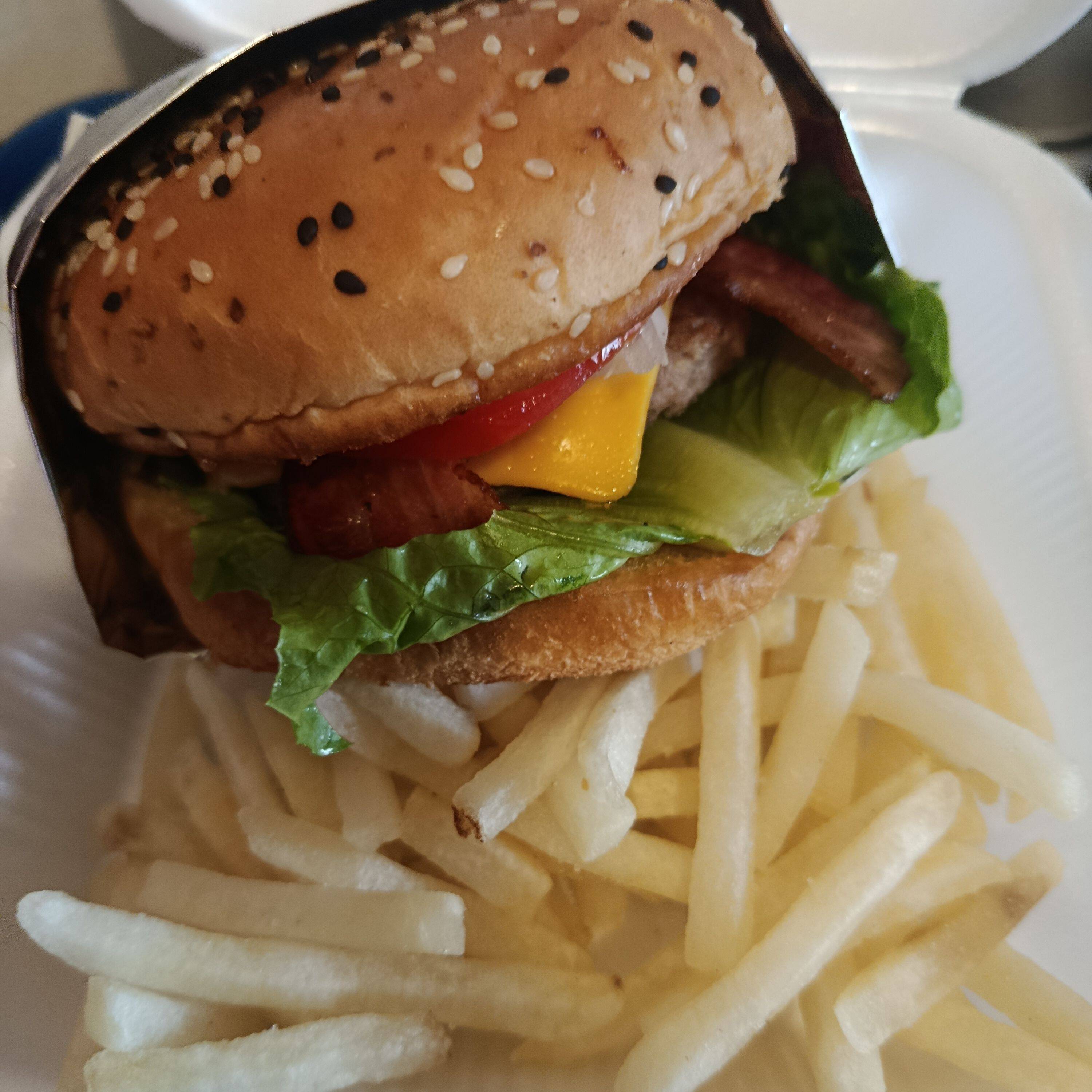 Combo Hamburguesa con Tocino