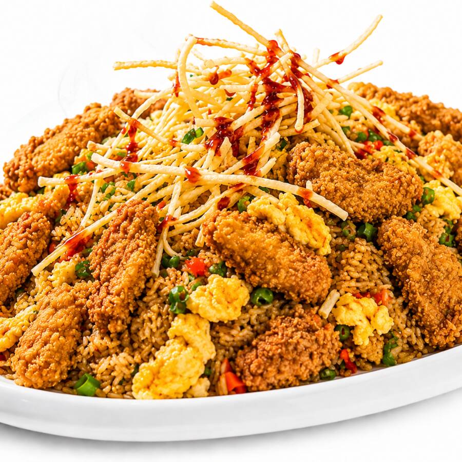 Arroz Chaufa de Pescado