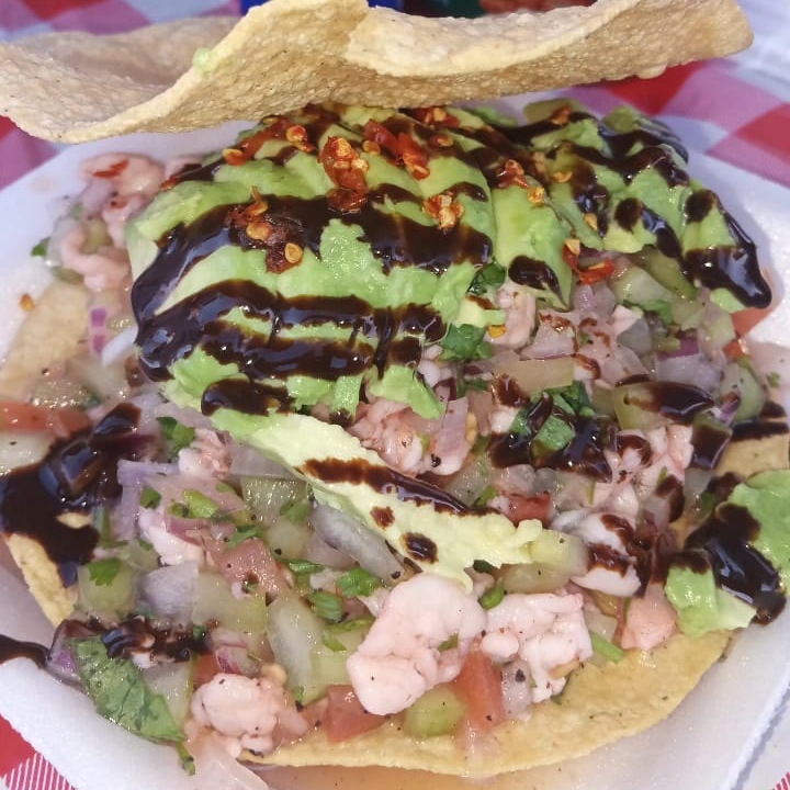 Tostada de Ceviche