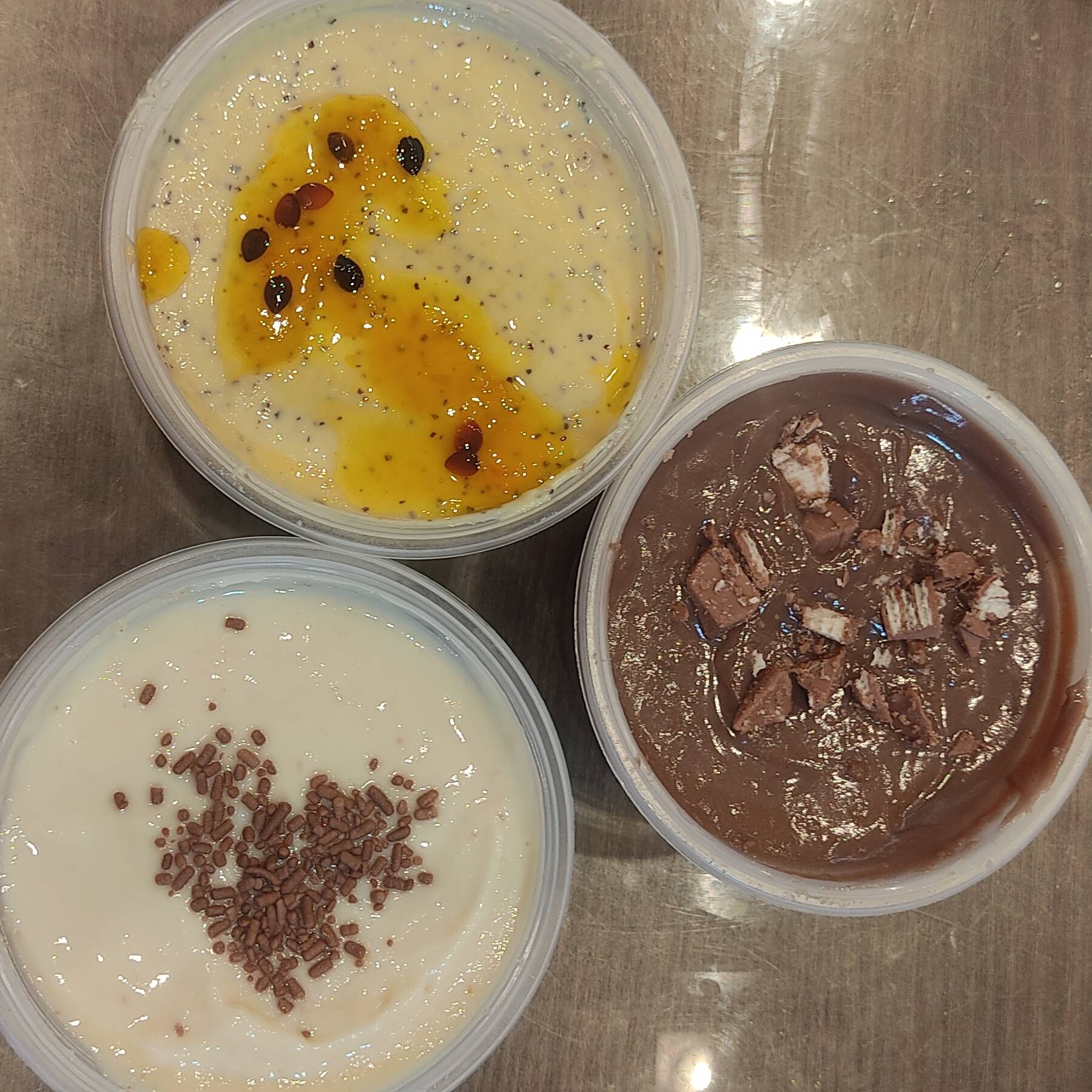 pote de 250 ml (verificar sabores disponivel)