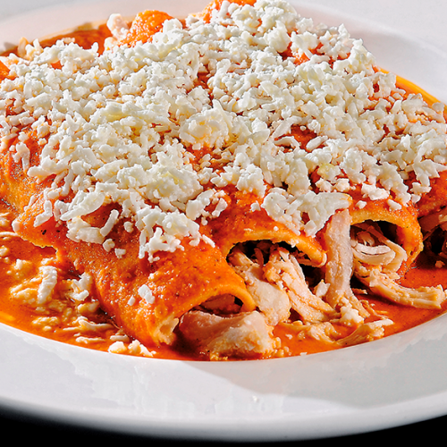 LAS TRADICIONALES ENCHILADAS ROJAS!!! 🔥
