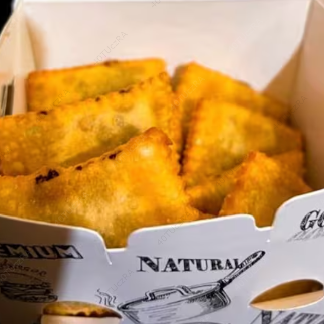 20 mini pastéis fritos na hora + 01 refrigerante 600 ml