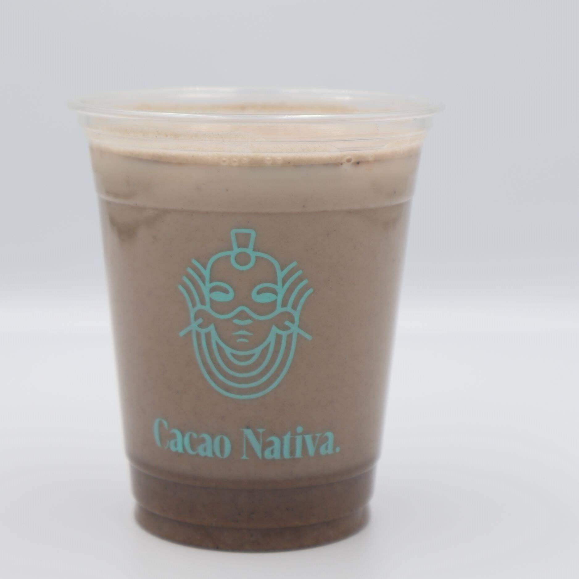 Frío Pozol de cacao Leche 14oz