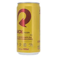 cerveja solta skol 269 ml.