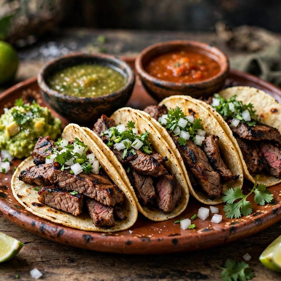 Tacos de Arrachera