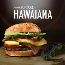 hamburguesa hawaiana