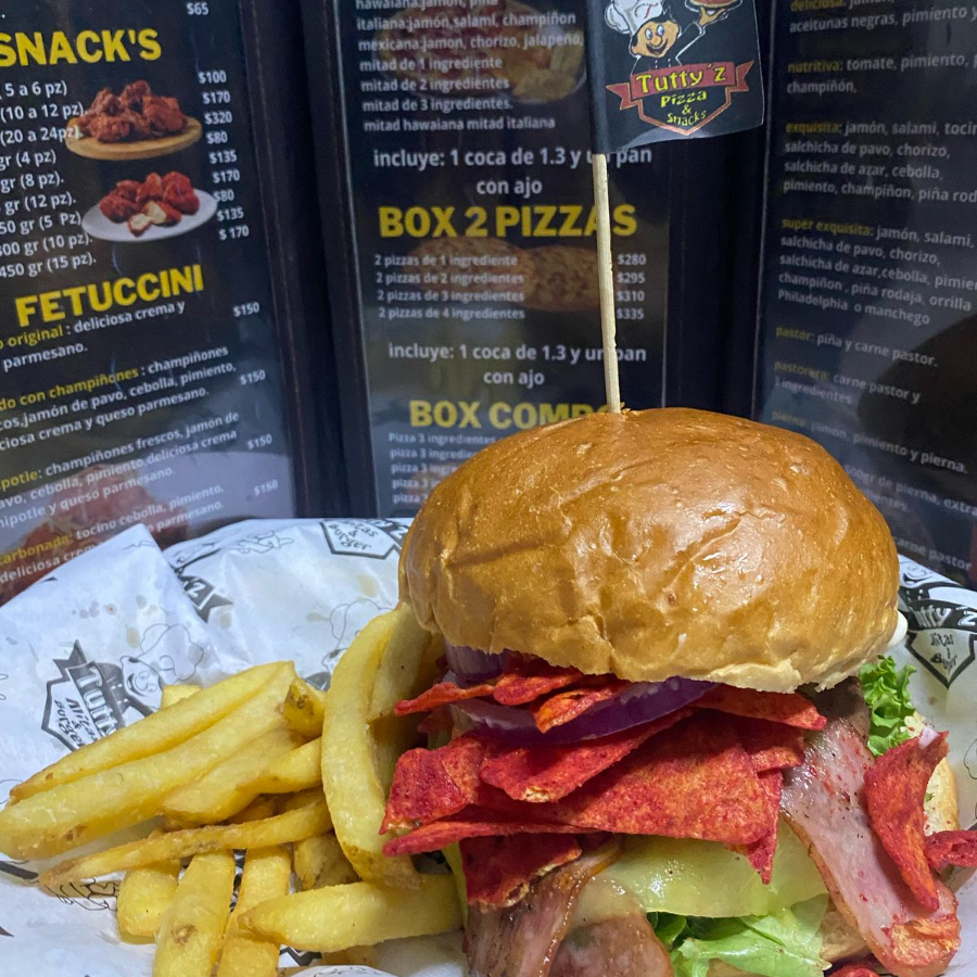 Flamin' Hot Burger