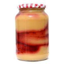 DOCE DE LEITE COM GELEIA DE MORANGO