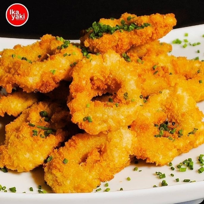 Calamares tempura.