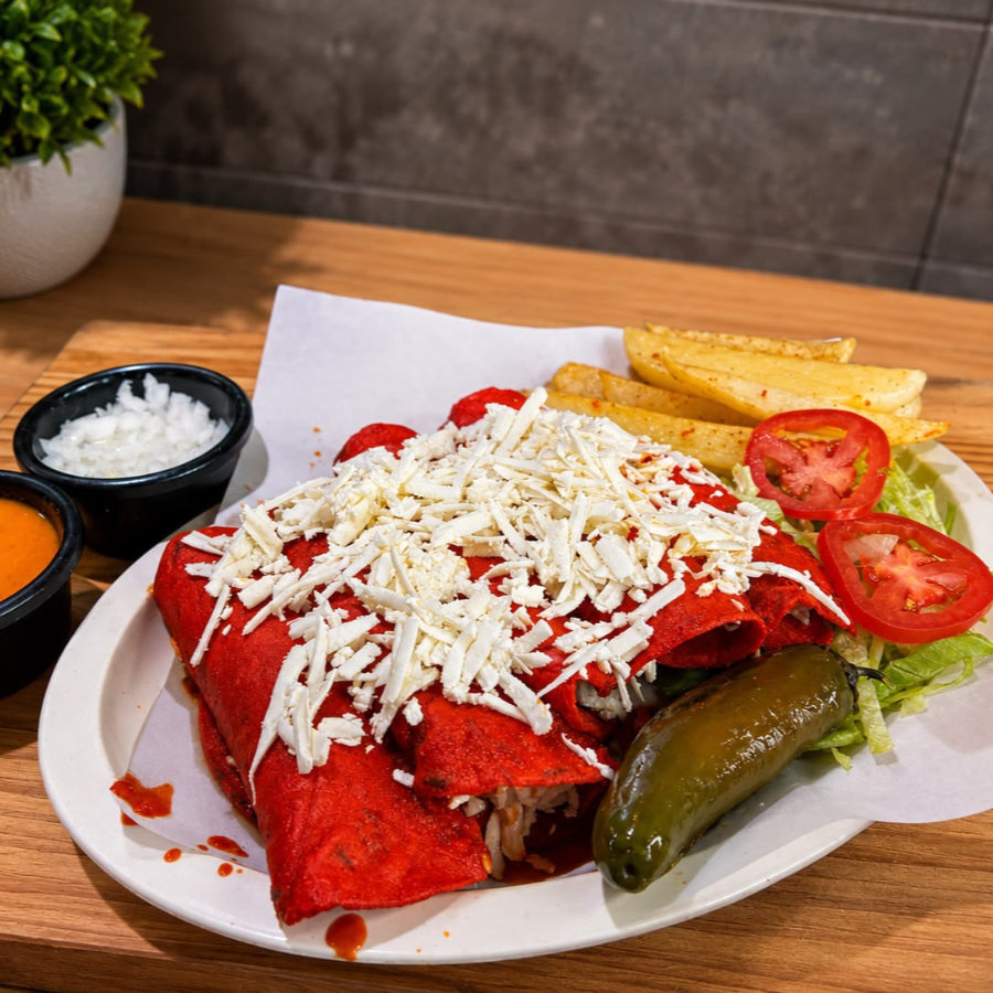 Orden de Enchiladas Rojas