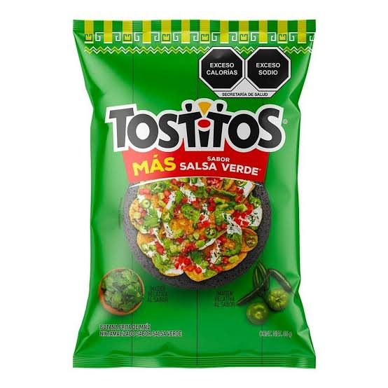 Bolsa de Tostitos Verdes
