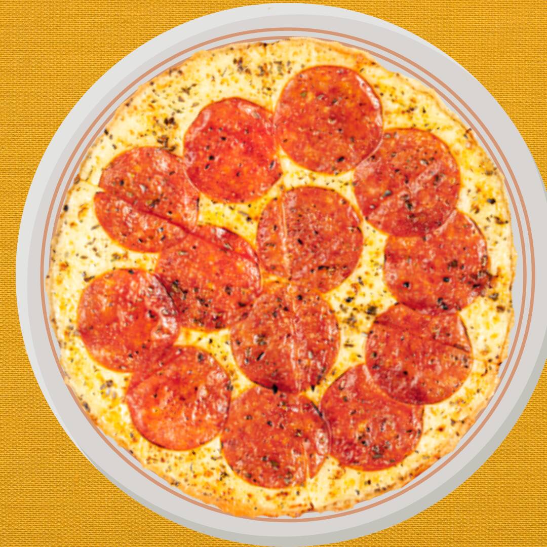 Pizza 6 Porciones Pepperoni