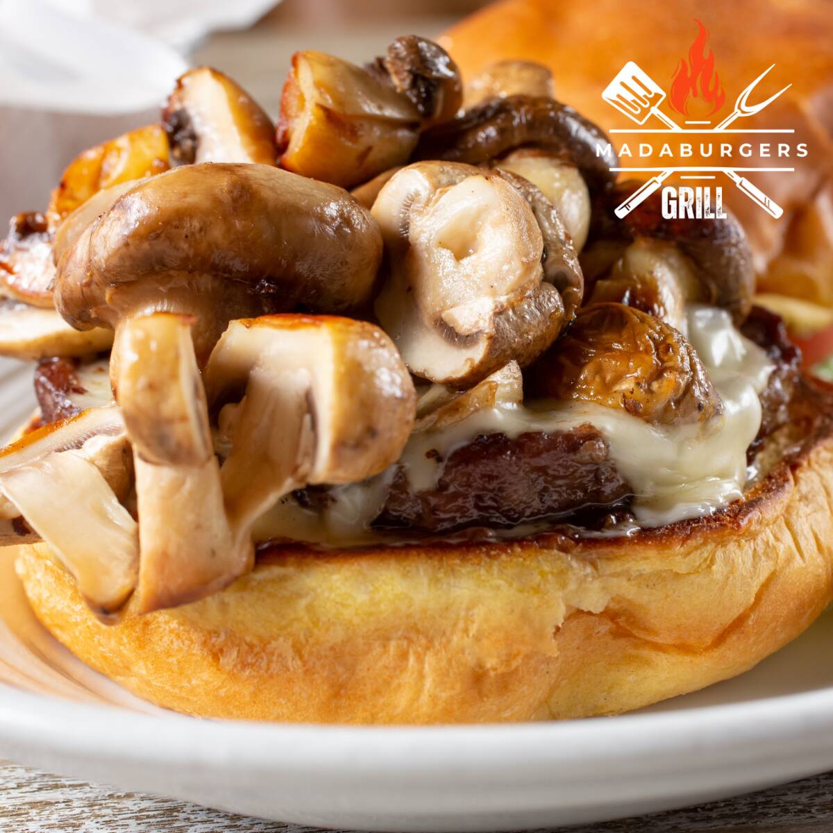 Hamburguesa Vegetariana 🍄