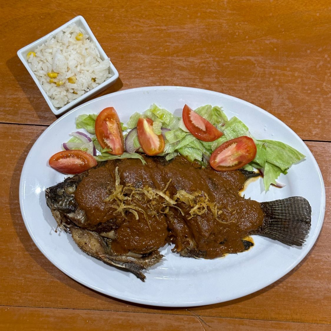 Mojarra Enchipotlada