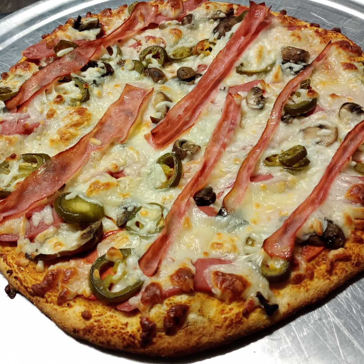 Pizza 35 Cm SALAMI CON TOCINO