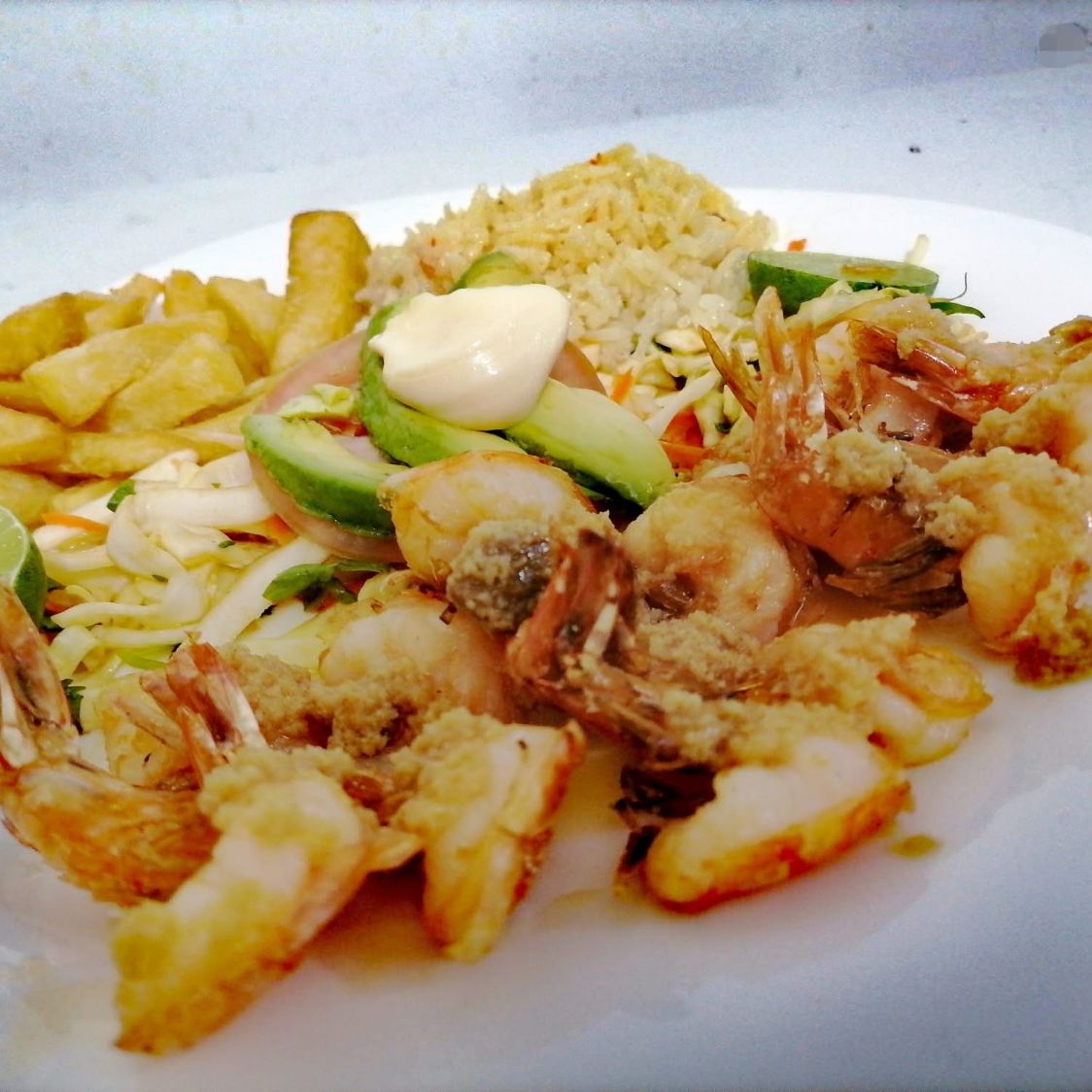 Camarones al Mojo de Ajo