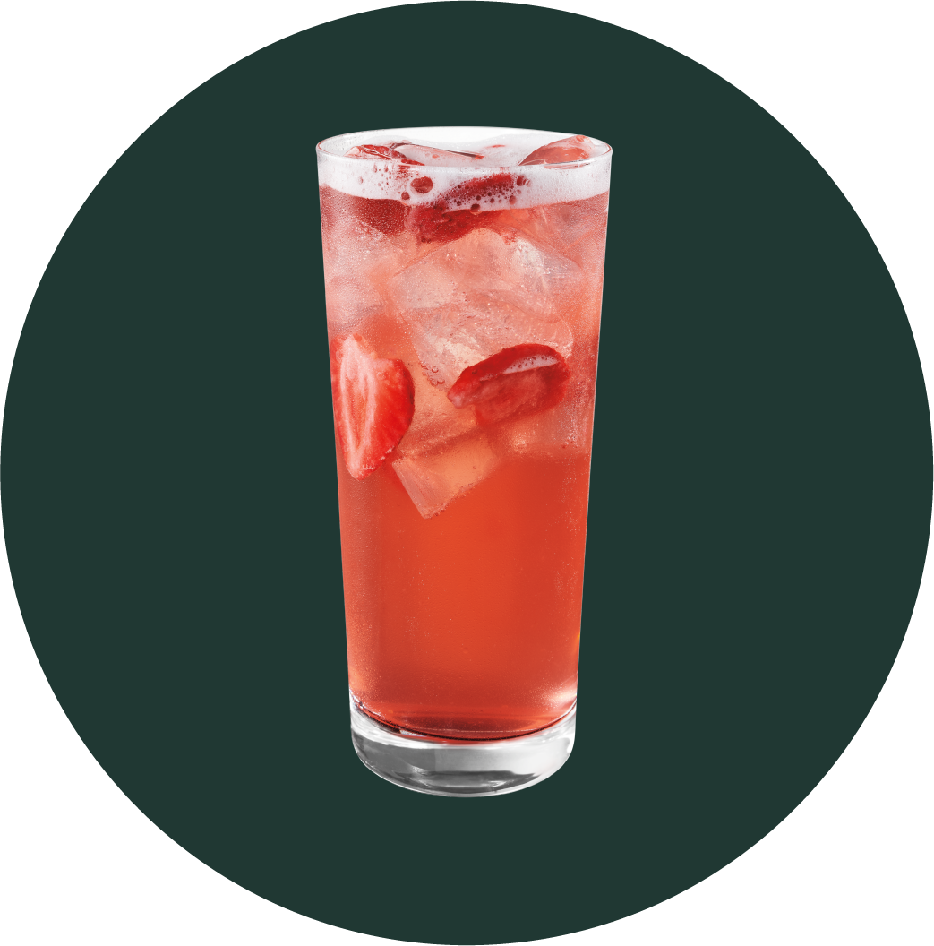 Fresa Acai Refresher con limonada