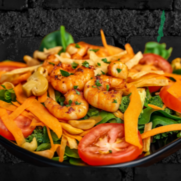 Ensalada de Camarones