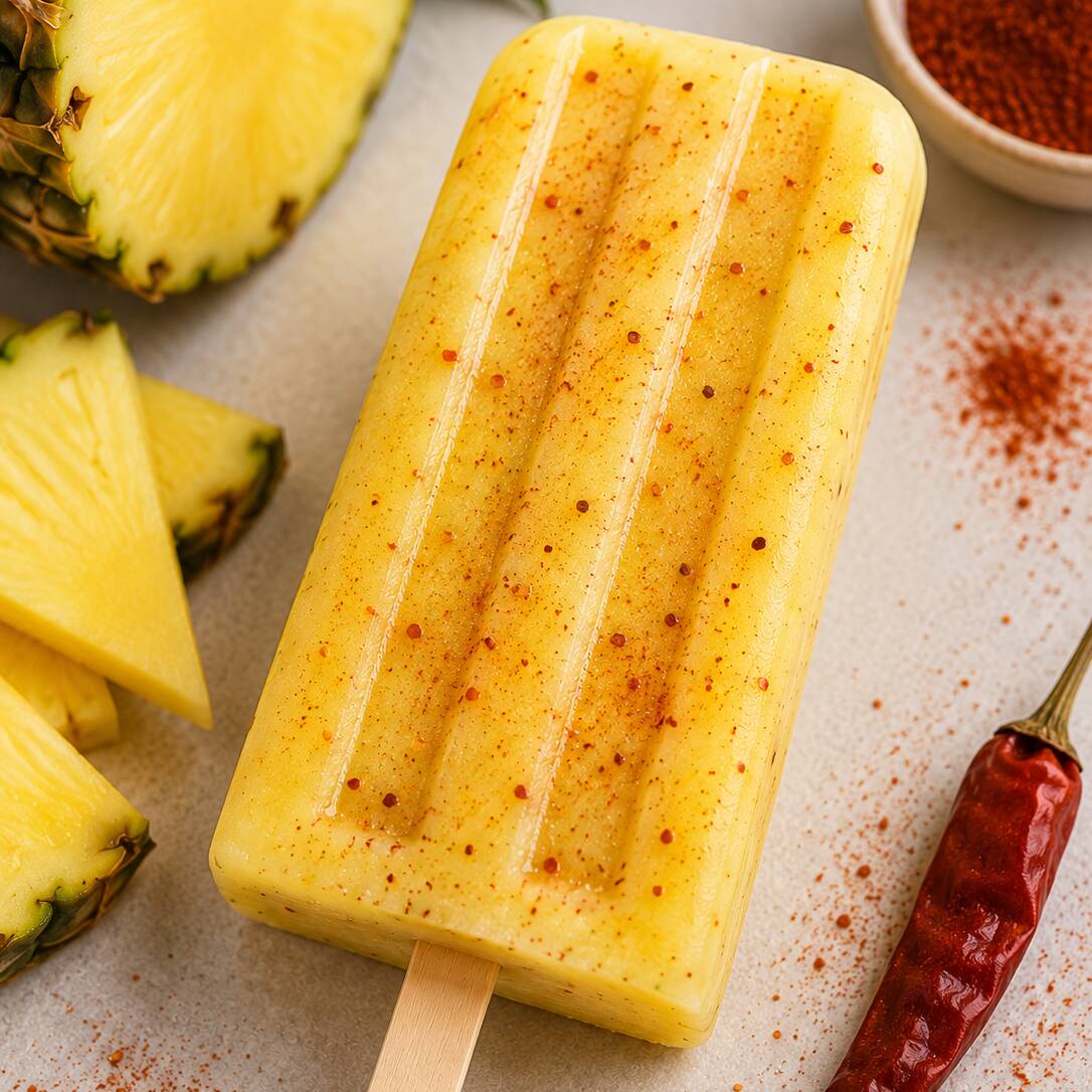 Paleta de Piña con Tajin Chica