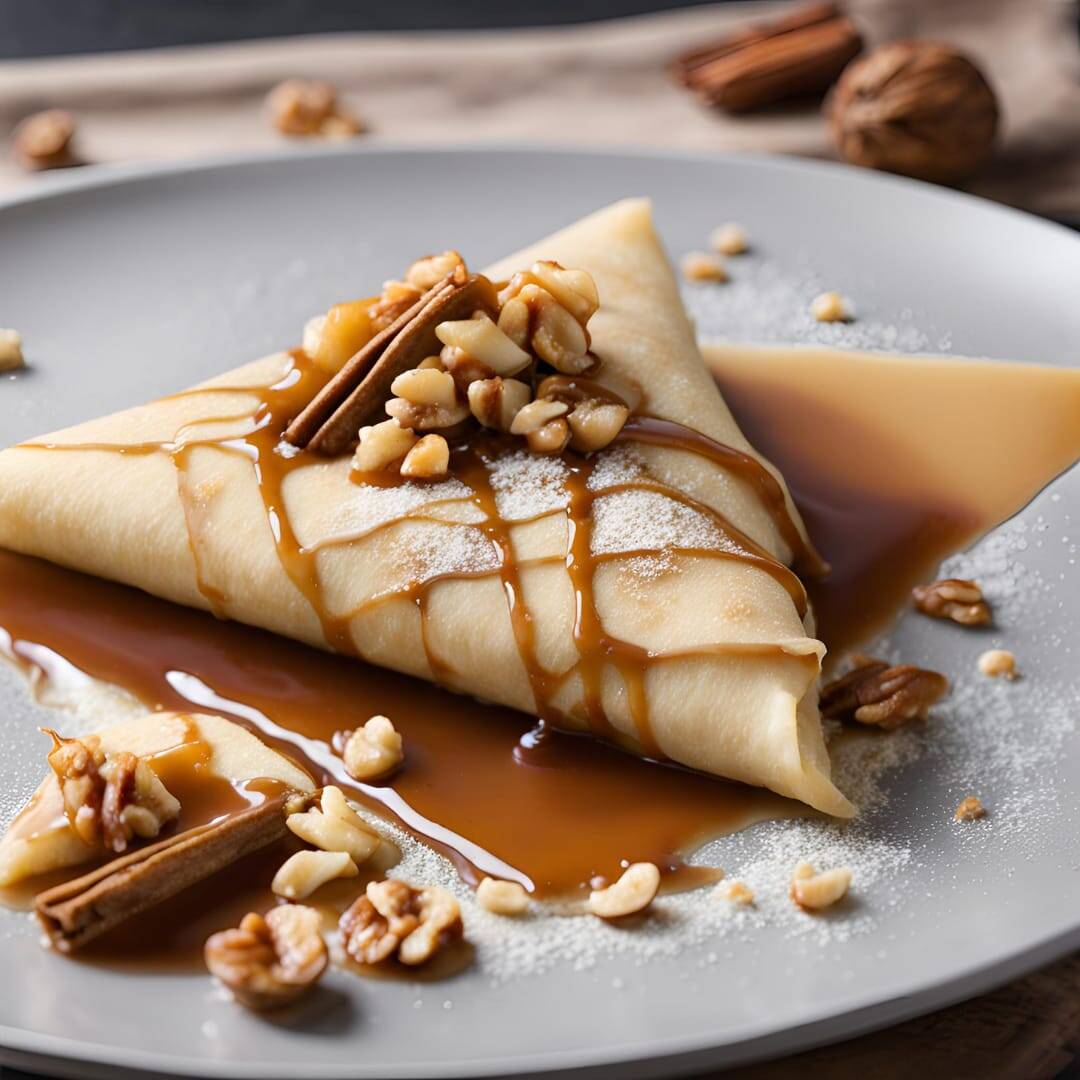 CREPA DE MANZANA CANELA