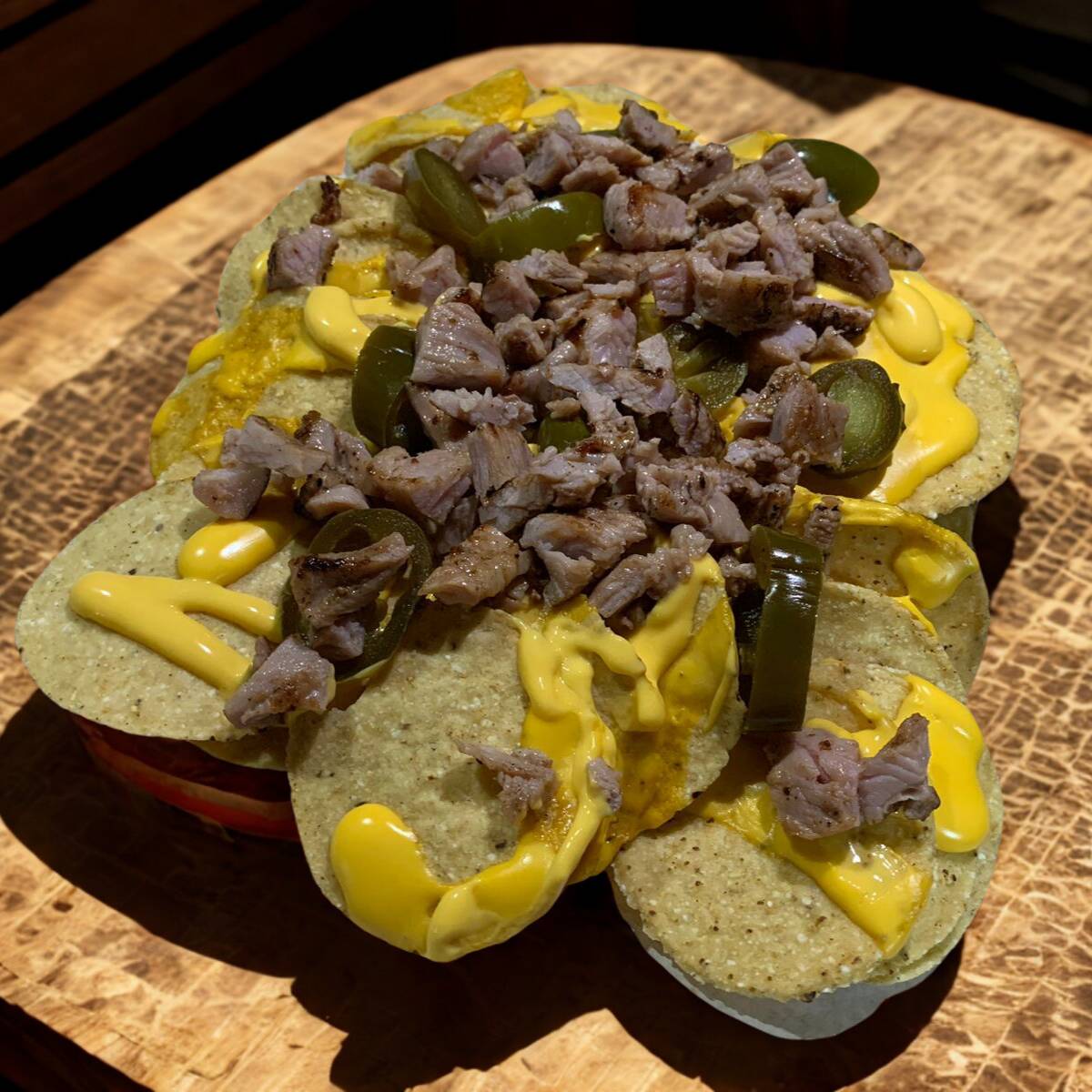 Nachos con Arrachera