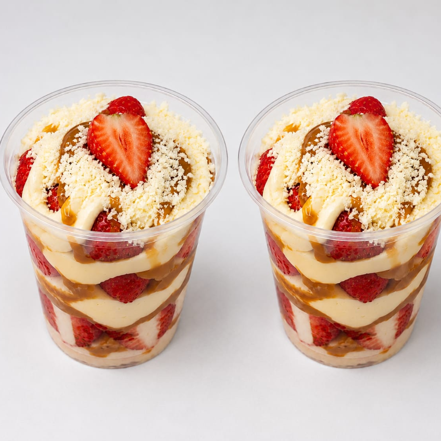 Fresas con crema y Queso 2X1