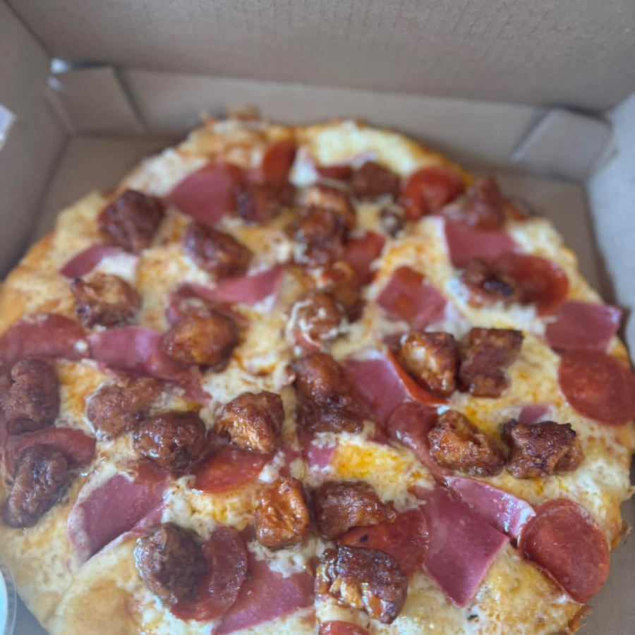 Pizza de boneless