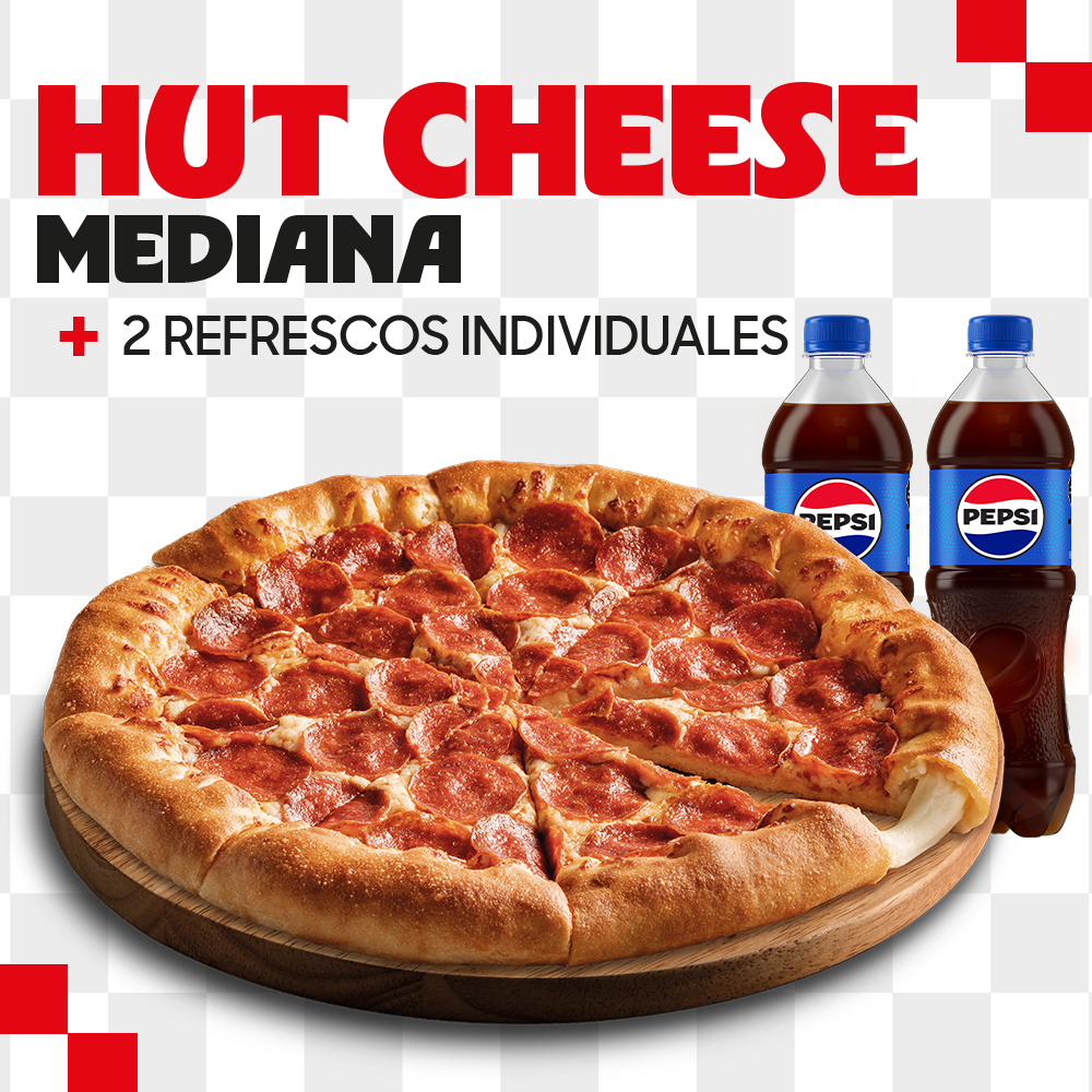 Combo-Hut Cheese Precio Especial