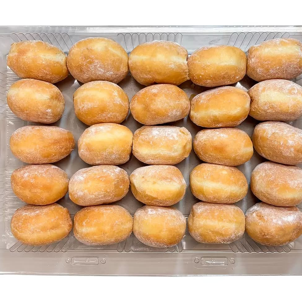 Pack 4 mini donitas rellenas de nutella 20g c/u