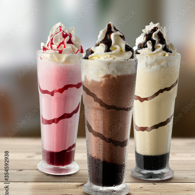 Malteada de Fresa