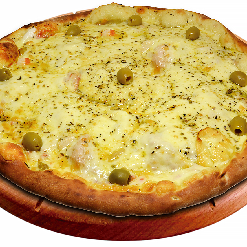 Atum sólido, Palmito, Ervilha e Mussarela