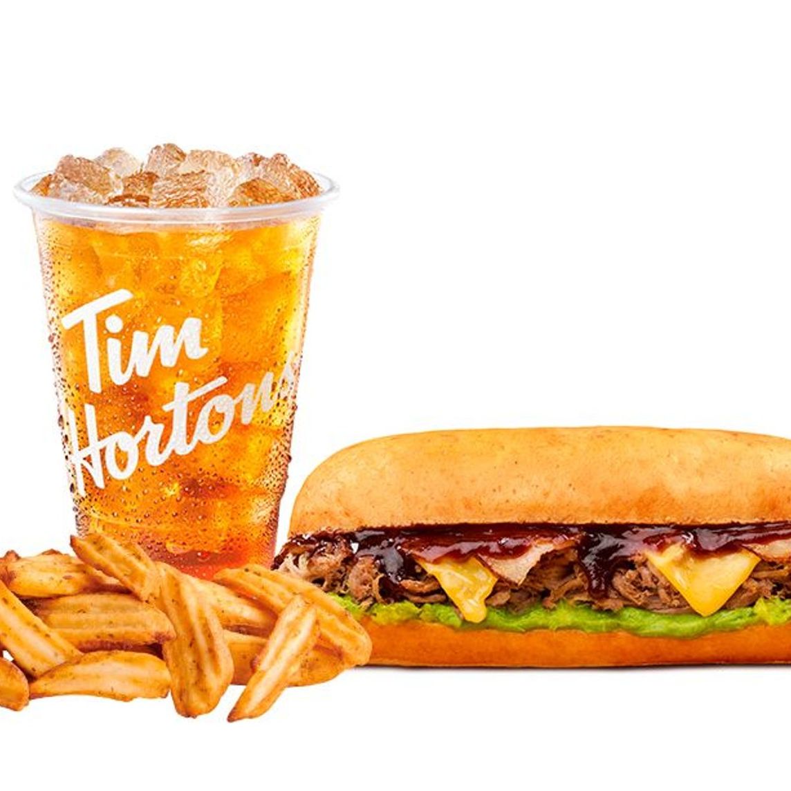 Combo AVO BBQ Beef Sandwich