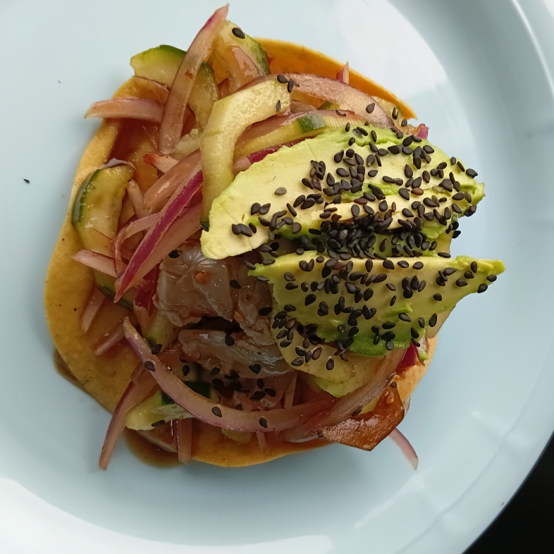 Tostada de Aguachile