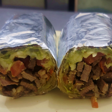 Burro guacamole