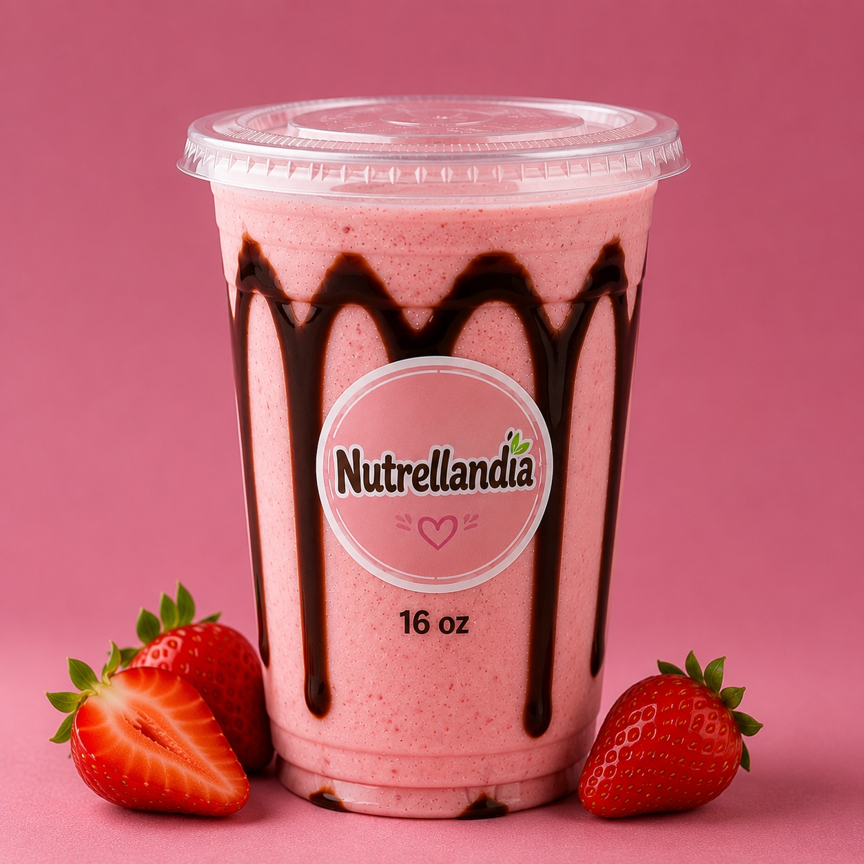 Malteada de Fresa