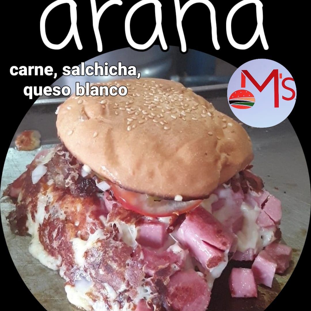 Hamburguesa Araña Grande