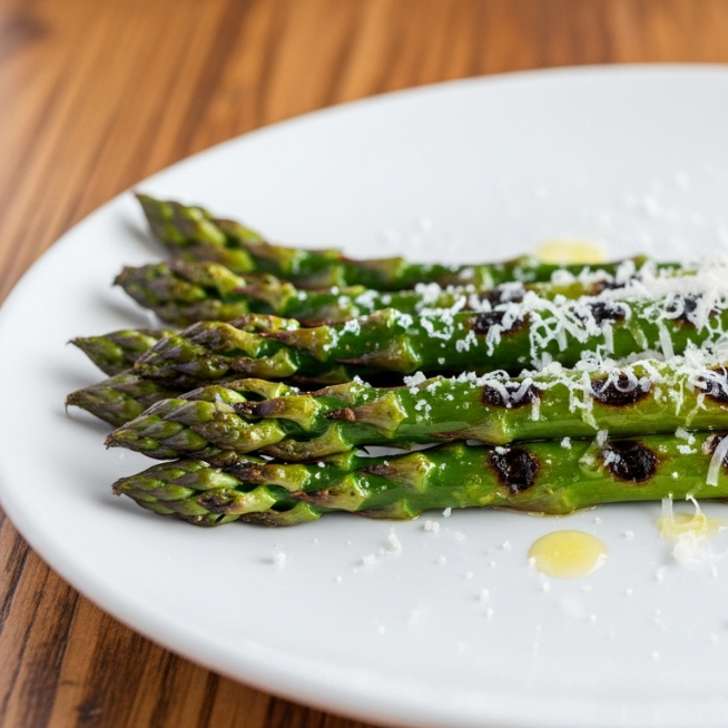 Espárragos a la Brasa con Parmesano 150 g