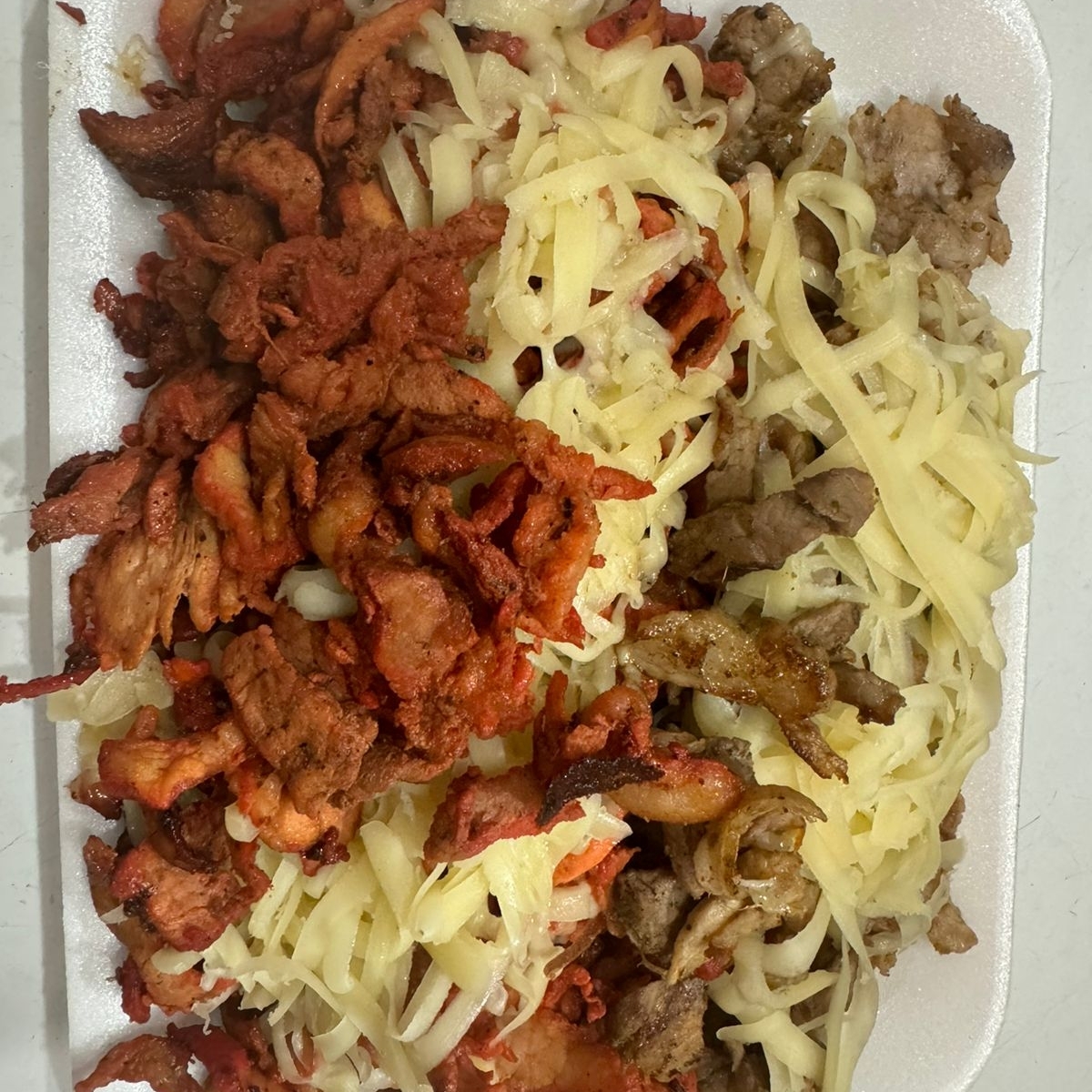 1/2 Kg. de Carne al Pastor con Queso.