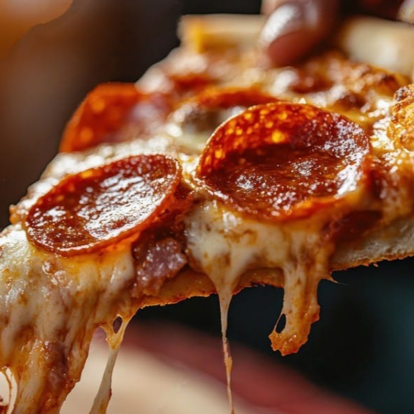 Una Rebanada de Pizza (Orilla Rellena)