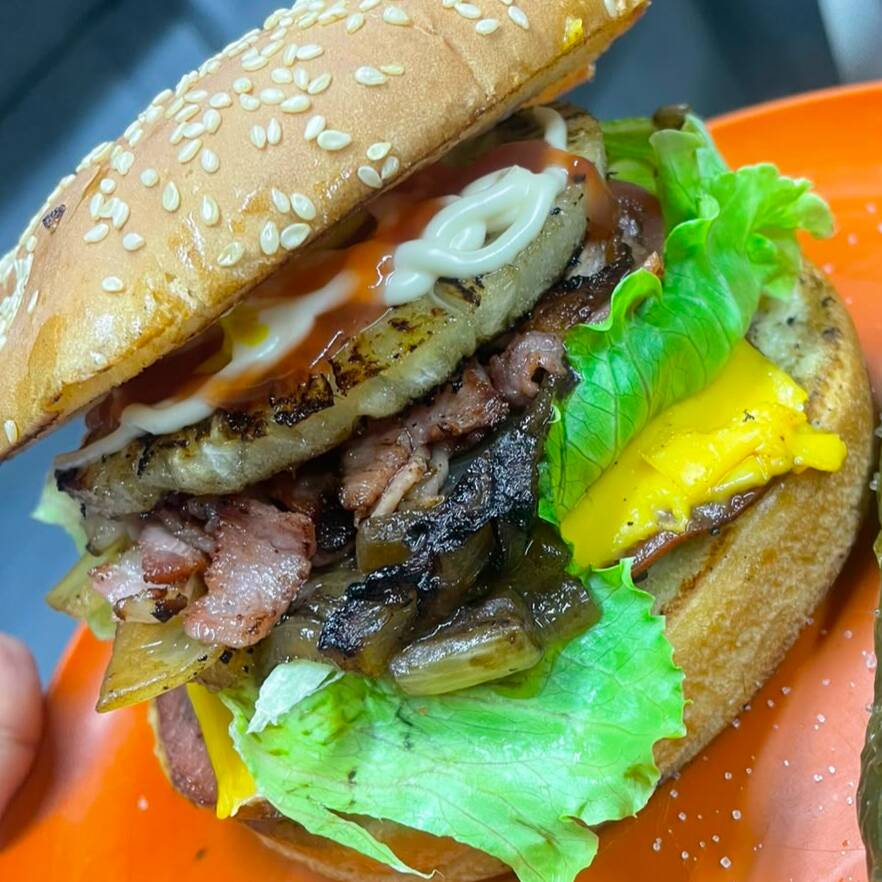 Hamburguesa Hawaiana