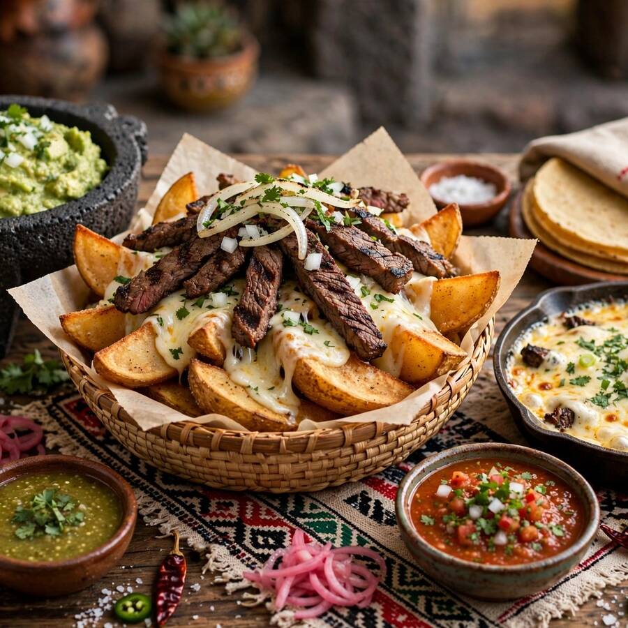 Papa C/ Arrachera