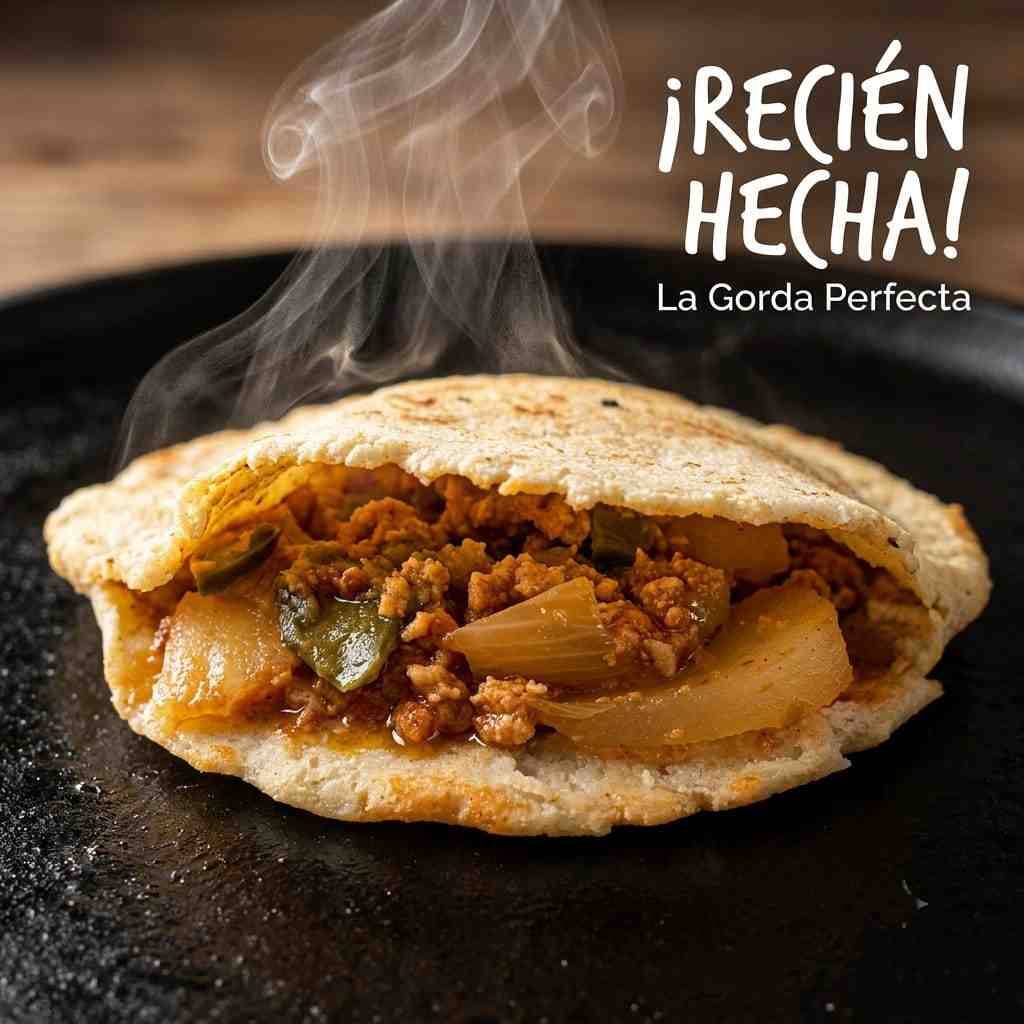 Gordita de Chorizo a la Mexicana