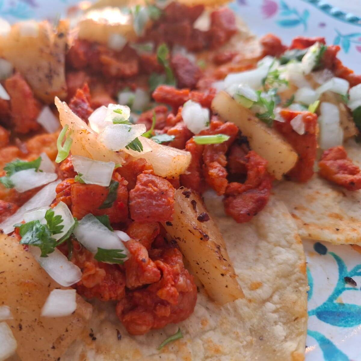 Tacos al Pastor Maíz