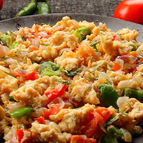 Huevos Revueltos a la Mexicana