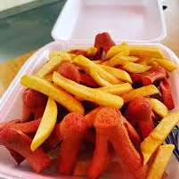 Salchipulpitos con Papas (Sin Aderezos para Niños)